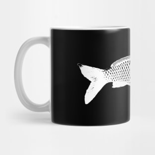 Carp white design Mug